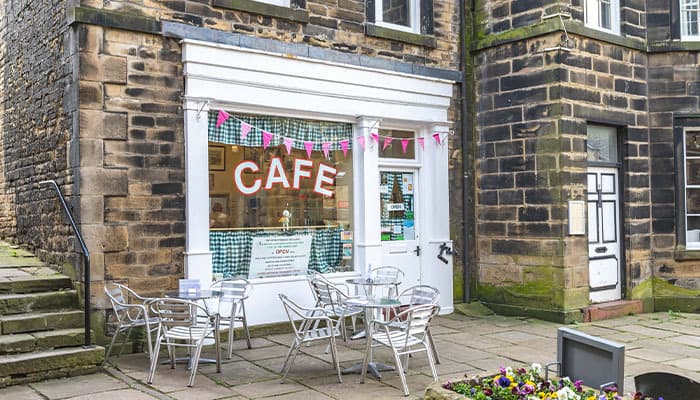 Sid's Cafe in Holmfirth